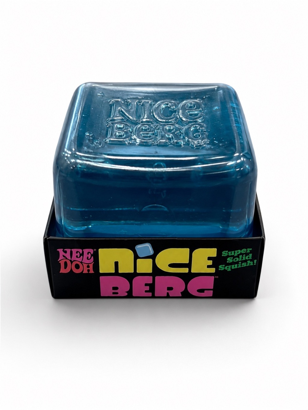 Nice Berg Blue Super Solid Squish Toy by Nee Doh